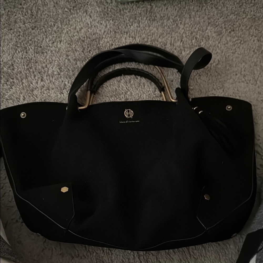 Elegant Black Handbag NWOT